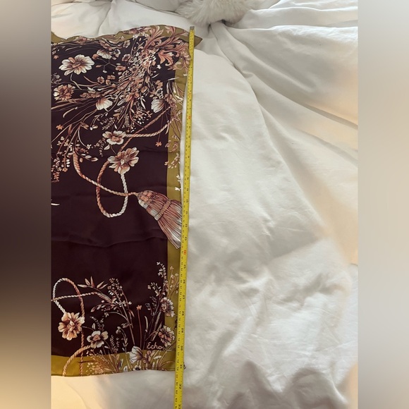 Echo silk scarf nwt - Picture 6 of 7